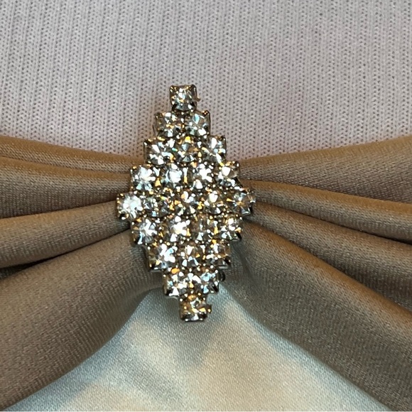 Alfred Angelo Bridesmaid Dress size 12 Halter Ivory Cafe Tan Beige Halter Long - Picture 2 of 16